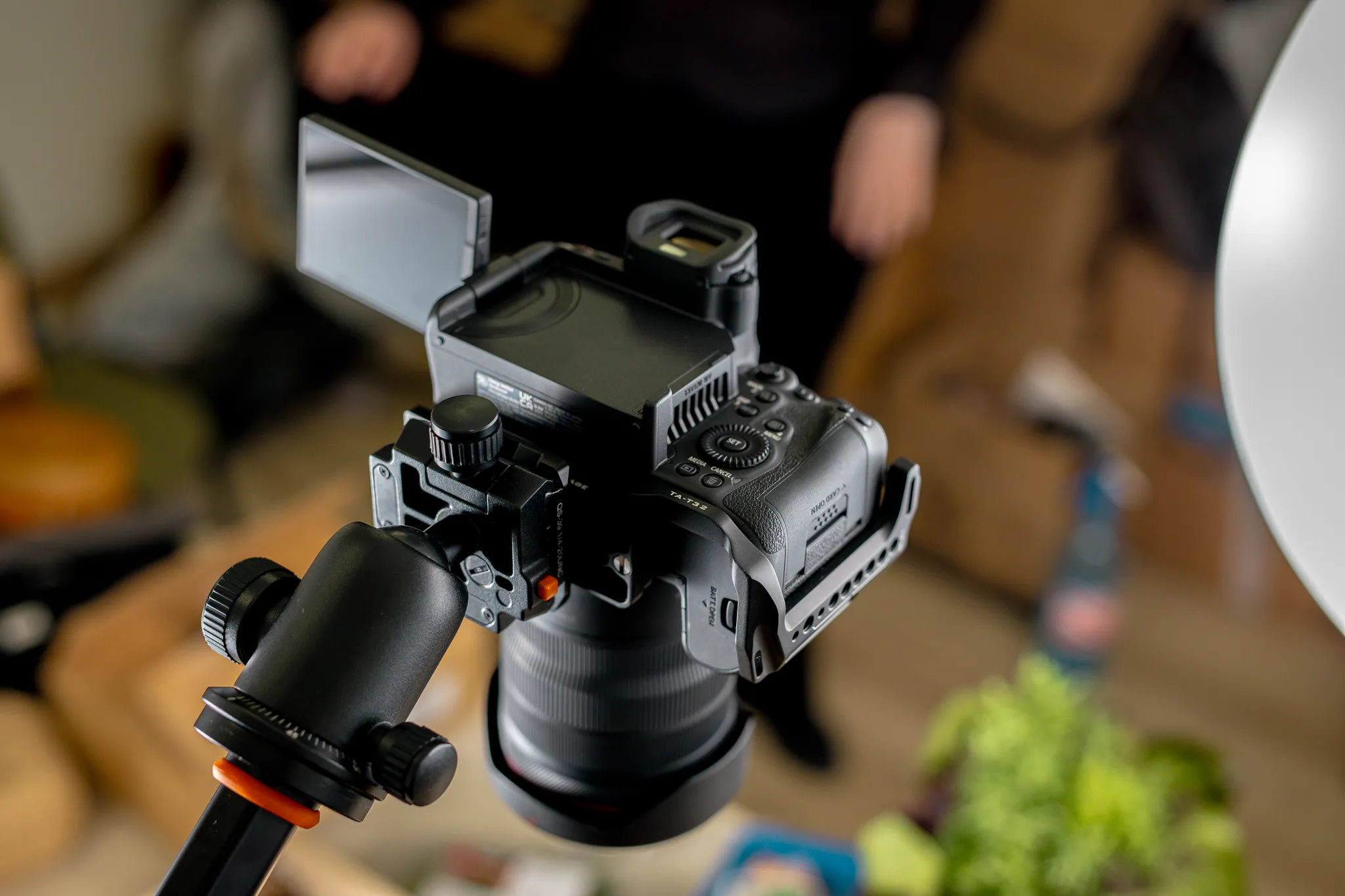 Setup-ul tehnic folosit la ședința foto Petry Bistro Echipament profesional pentru fotografie culinară